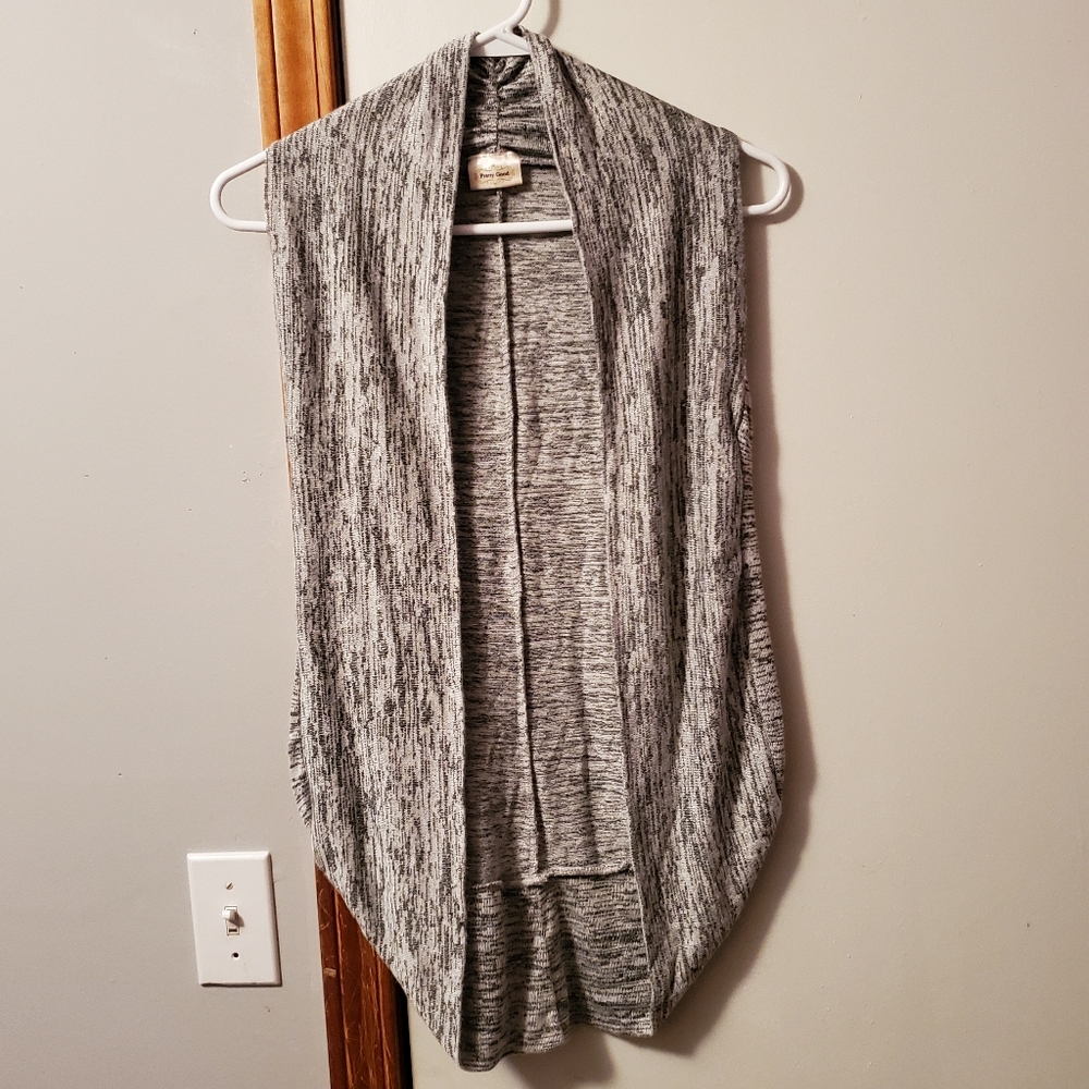 Pretty Good Clothing Brand Mesh Gray Tank top Vest (Small)